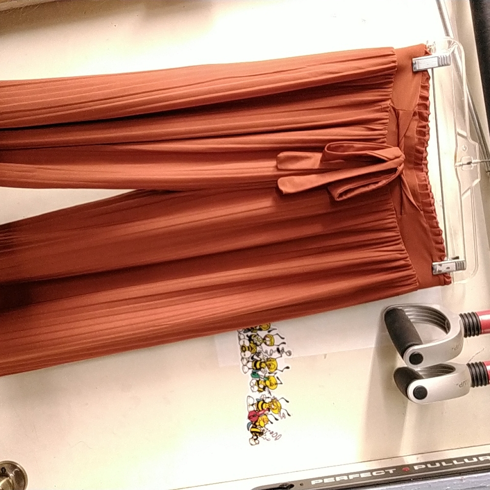 Pleated and Elegant Flowing Culottes